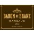 Chateau Brane-Cantenac Baron de Brane 2022 Front Label