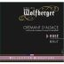 Wolfberger Cremant d'Alsace Brut Rose Front Label