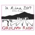 Girolamo Russo 'a Rina Etna Rosso 2019 Front Label