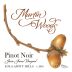 Martin Woods Jessie James Pinot Noir 2016 Front Label