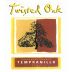 Twisted Oak Winery Tempranillo 2002 Front Label