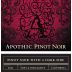 Apothic Pinot Noir 2021 Front Label