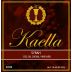 Kaella Winery Syrah 2009 Front Label