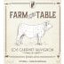Fowles Wine Farm to Table Cabernet Sauvignon 2015 Front Label