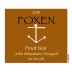 Foxen John Sebastiano Vineyard Pinot Noir 2018 Front Label