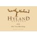 Hyland Estates Old Vine Riesling 2018 Front Label