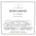 El Esteco Don David Reserve Chardonnay 2016 Front Label