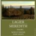 Lagier Meredith Malbec 2017 Front Label