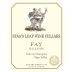 Stag's Leap Wine Cellars Fay Hillside Vineyard Cabernet Sauvignon 2015 Front Label