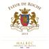 Fleur de Roche Malbec 2015 Front Label