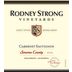 Rodney Strong Cabernet Sauvignon 2016 Front Label