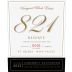 Vineyard Block Estate Block 821 Reserve Cabernet Sauvignon 2015 Front Label