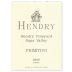 Hendry Primitivo 2020 Front Label