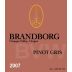 Brandborg Cellars Pinot Gris 2007 Front Label