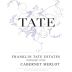 Franklin Tate Estates Tate Cabernet Merlot 2020 Front Label