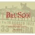 Brusco Sangiovese 2016 Front Label