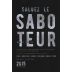 Luddite Saboteur Red 2015 Front Label