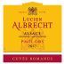 Lucien Albrecht Pinot Gris Cuvee Romanus 2017 Front Label