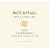 Patz & Hall Hyde Vineyard Chardonnay 2018 Front Label