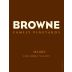 Browne Family Vineyards Malbec 2017 Front Label