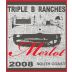 Triple B Ranches Merlot 2008 Front Label