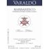 Varaldo Barbaresco Bricco Libero 1996 Front Label