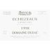 Domaine Dujac Echezeaux Grand Cru 1998 Front Label