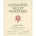 Alexander Valley Vineyards Pinot Noir 2021 Front Label
