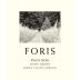 Foris Estate Pinot Noir 2021 Front Label