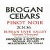 Brogan Cellars Hanson Vineyard Pinot Noir 2006 Front Label