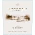 Downes Family Vineyards Merlot 2018 Front Label