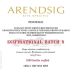 Arendsig Inspirational Batch 8 Pinotage 2019 Front Label
