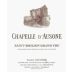 Chateau Ausone Chapelle d'Ausone 2009 Front Label