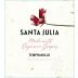 Santa Julia Organic Tempranillo 2023 Front Label
