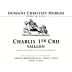 Christian Moreau Chablis Vaillon Premier Cru 2020 Front Label