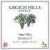 Grgich Hills Estate Merlot 2020 Front Label