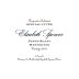 Elizabeth Spencer Special Cuvee Pinot Blanc 2012 Front Label