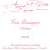 Anne Pichon Sauvage Gris Montagne Rose de Ventoux 2020 Front Label