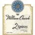 William Church Winery 2 Spires 2014 Front Label
