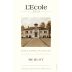 L'Ecole 41 Walla Walla Valley Estate Merlot 2022 Front Label