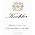 Koehler Winery Sauvignon Blanc 2013 Front Label