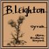 B. Leighton Olsen Brothers Vineyard Syrah 2018 Front Label