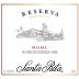 Santa Rita Reserva Malbec 2010 Front Label
