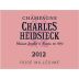 Charles Heidsieck Vintage Rose 2012 Front Label
