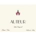 Auteur Wines Shea Vineyard Pinot Noir 2013 Front Label