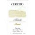 Ceretto Barolo Brunate 2012 Front Label