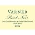 Varner Spring Ridge Vineyard Picnic Block Pinot Noir 2014 Front Label