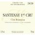 Domaine Maurice Charleux & Fils Santenay Clos Rousseau Premier Cru 2020 Front Label
