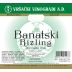 Vrsacki Vinogradi Banatski Rizling 2013 Front Label