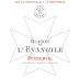Chateau L'Evangile Pomerol Blason 2013 Front Label